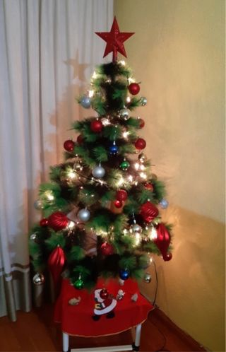Árbol de Navidad SIN ADORNOS