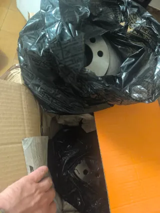 Dos discos de Freno delanteros RIDEX