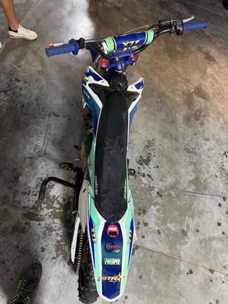 Pit Bike MTR XZF Azul y Blanco