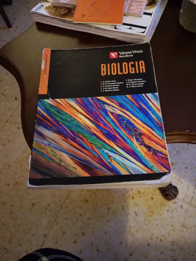Biologia 2°Bachillerato