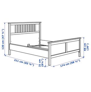 Estructura Cama IKEA HEMNES Blanca