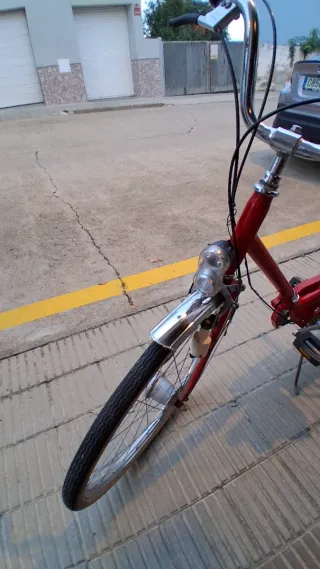 Bicicleta BH Roja plegable