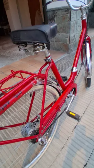 Bicicleta BH Roja plegable