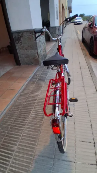 Bicicleta BH Roja plegable
