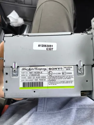 Radio Sony MP3 Ford Focus mk2 2008.