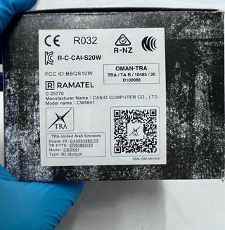 Reloj Casio G-Shock CW 5641 Rojo