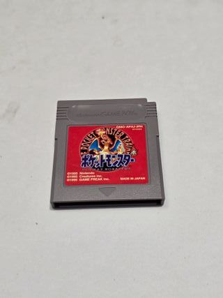Pokemon Rojo - Game Boy 