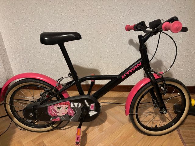 Bicicleta niña Btwin 16''