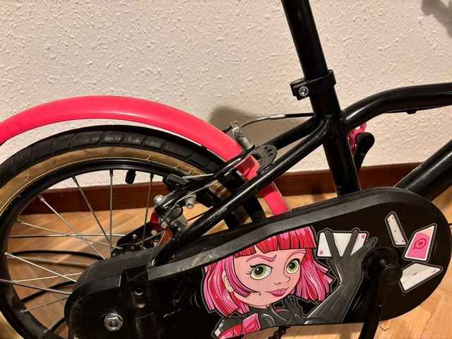 Bicicleta niña Btwin 16''