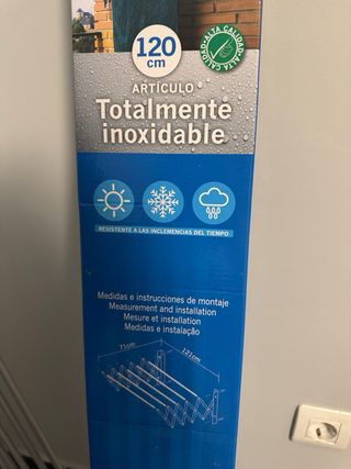 Tendedero extensible Cuncial acordeón