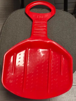 Trineo Pala Nieve Rojo Marca EDA