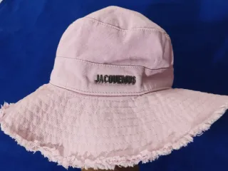 Sombrero Jacquemus Rosa Deshilachado