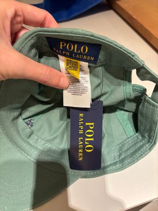 Cappellino Polo Ralph Lauren Verde Taglia Unica