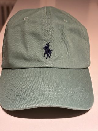 Cappellino Polo Ralph Lauren Verde Taglia Unica