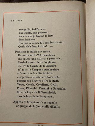 Libro Trilussa Le Cose 1922 Vintage