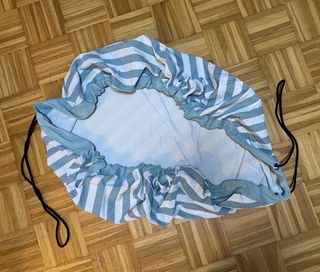 Saco para guardar juguetes con cordón