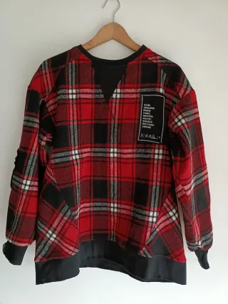 Sudadera cuadros Mekkdes