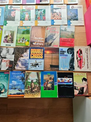 57 libros ingles
