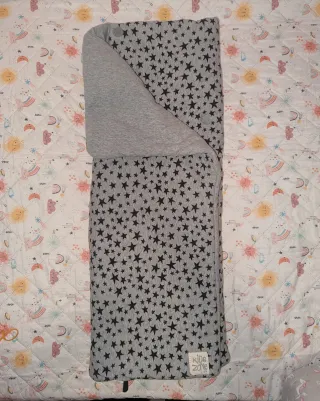 Saco Jane Cuco/Cuna/Carro Estrellas Gris