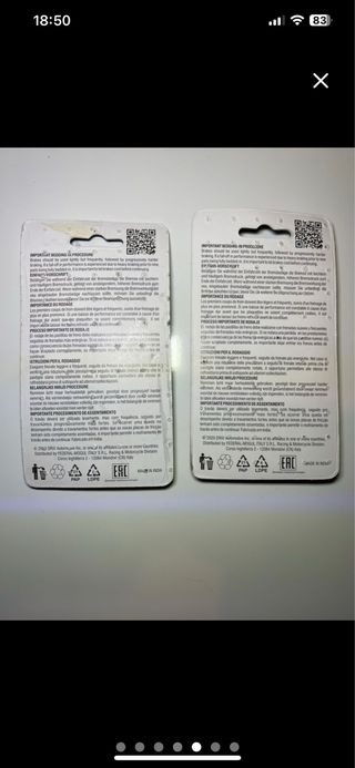 2 Juegos Pastillas Freno Moto Honda SH 300 ABS