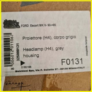 Faro Anteriore Destro FORD ESCORT 4° Serie 90/94