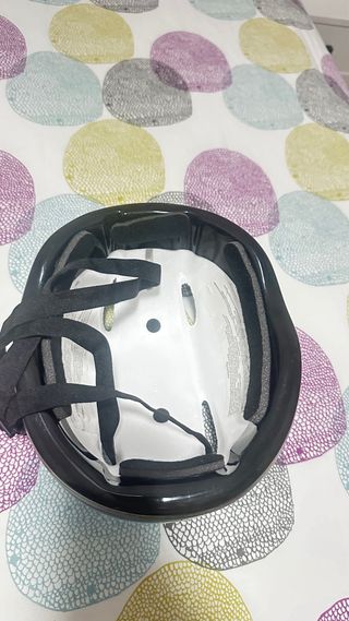 Casco, patines y protectores para niños