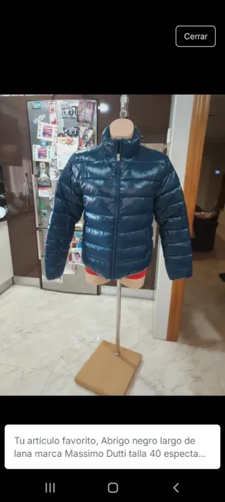 Chaqueta Plumas Tommy Hilfiger Azul Talla L