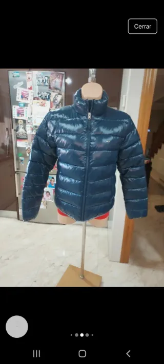 Chaqueta Plumas Tommy Hilfiger Azul Talla L