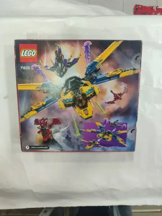 LEGO Ninjago 71833: Jet Súper de Ras y Arin