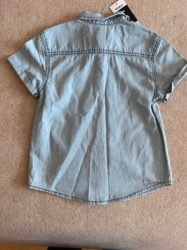 Camisa vaquera niño Talla 4-5