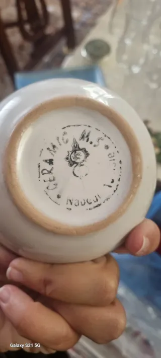 Ciotolina ceramica marocchina blu