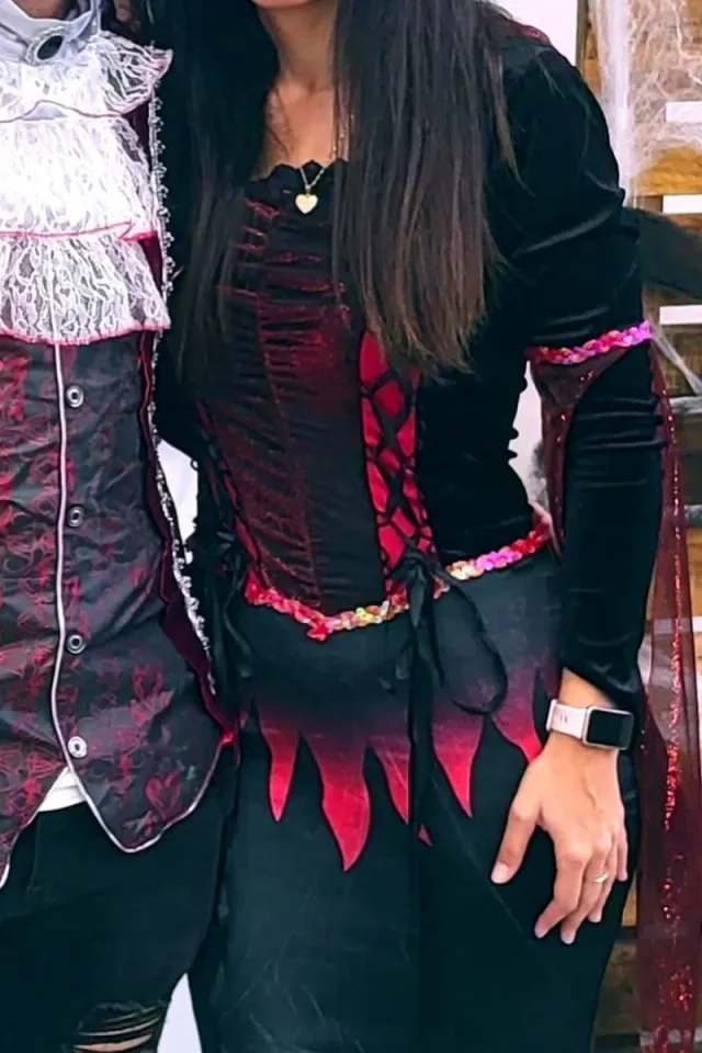 Disfraz Vampiresa Fuego Talla M