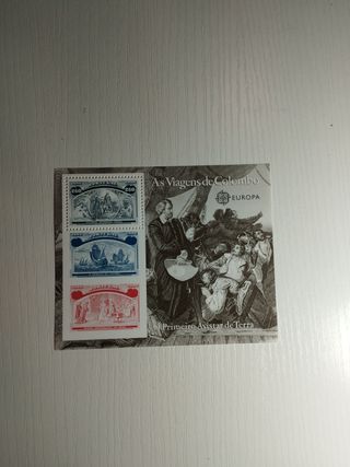 Sellos Cristóbal Colón Portugal