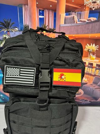 Mochila Táctica Militar 50L Negra Nueva trekking 