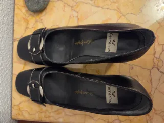 Zapatos Ferrerias Talla 35 Tacón Medio