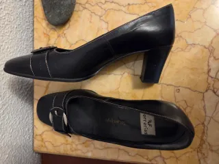 Zapatos Ferrerias Talla 35 Tacón Medio