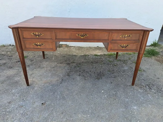 Escritorio Francés Madera y Metal.