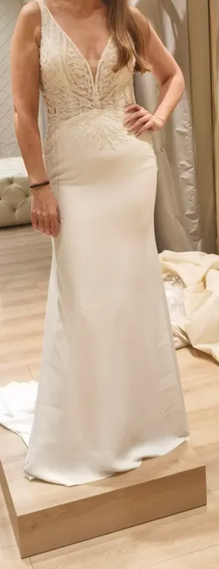 Vestido de Novia Pronovias campaña 2025 Blanco