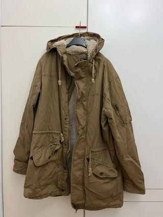Parka Hombre Talla L Verde Oliva