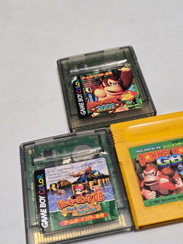 Pack 3 juegos Donkey Kong - Game Boy Color