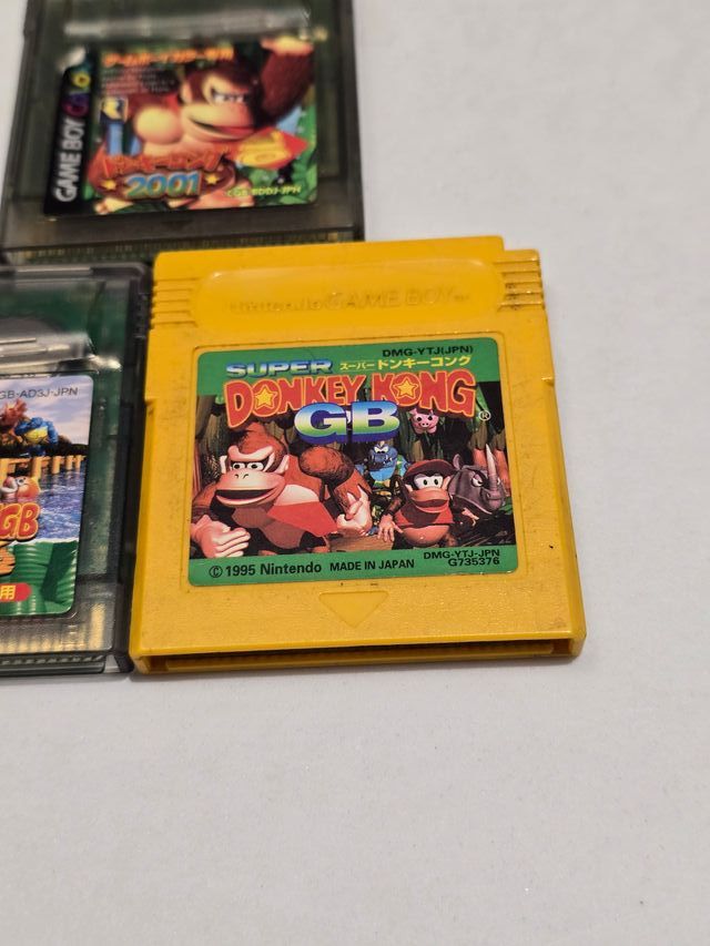 Pack 3 juegos Donkey Kong - Game Boy Color