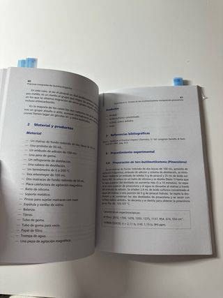 Prácticas integradas de química orgánica