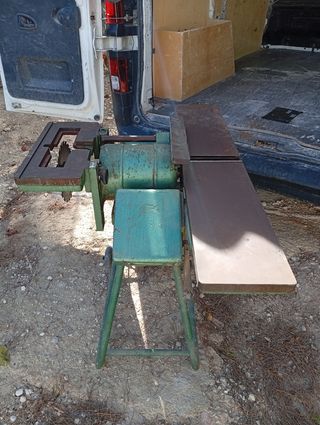 CEPILLADORA Y REGRUESADORA COMBINADA 220V.