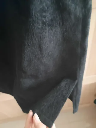 Falda Terciopelo Negra Luxurissime Talla M