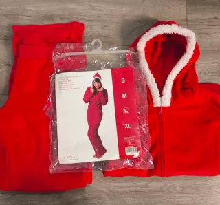 Chándal Navideño Rojo Talla L