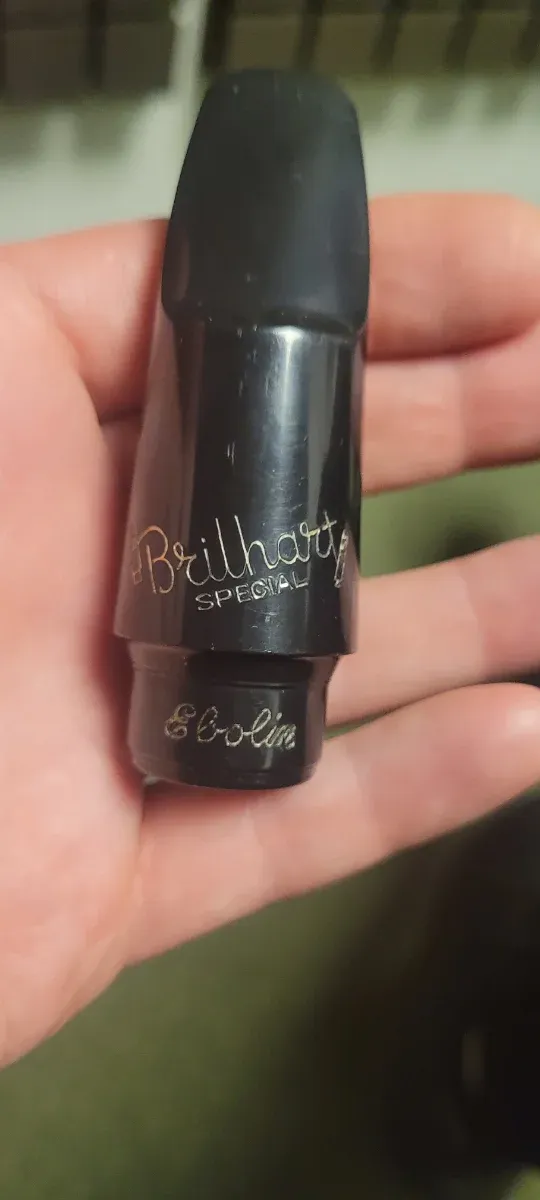 Boquilla antigua Saxo Alto Brilhart Ebolin Special