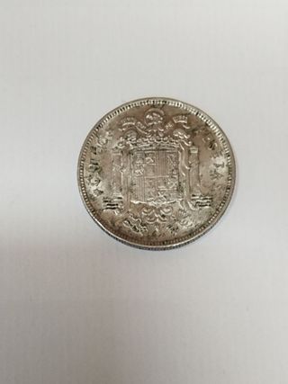Moneda de 5 Pesetas Estrella 50