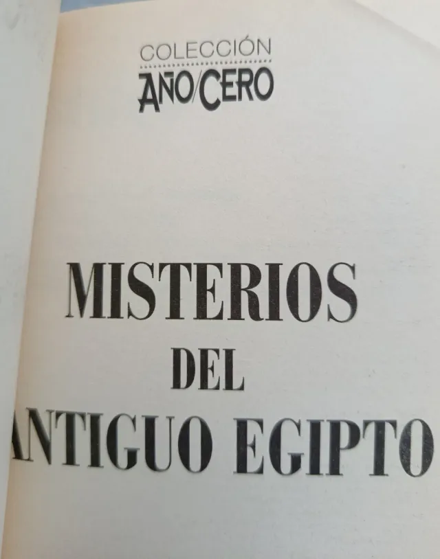 Misterios del antiguo Egipto