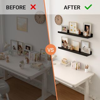 Estante pared 2 unid 60cm