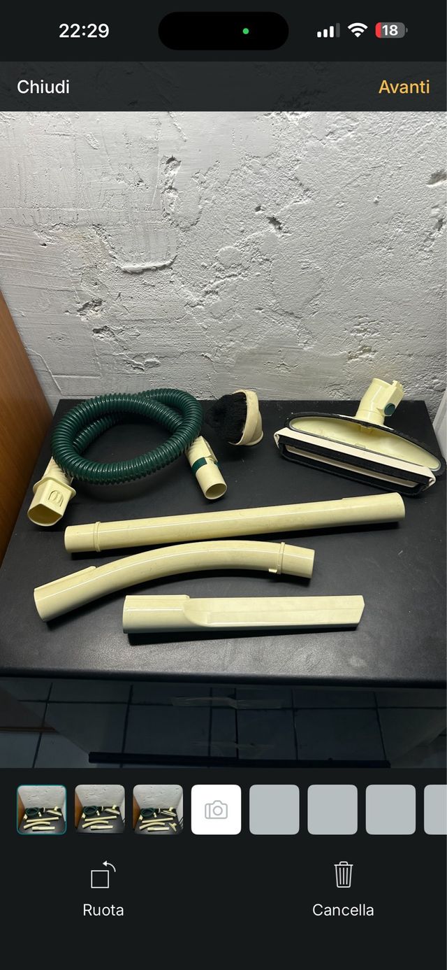 Set accessori Vorwerk Folletto Kobold VK 117